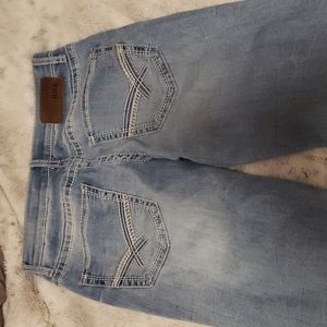 BKE Alex Straight Leg Light Wash Jeans 28R